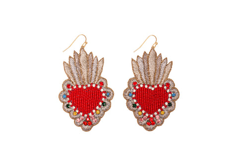 May earrings-multicolor stones